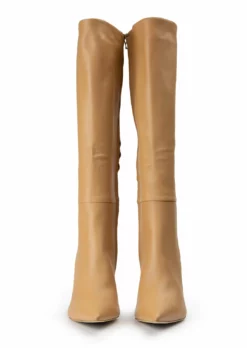 Tony Bianco New Arrivals Apollo Honey Nappa 10.5cm Calf Boots