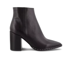Tony Bianco Bailey Black Albany 8.5cm Ankle Boots Shoes
