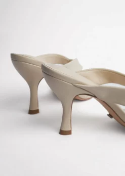 Tony Bianco Bellah Vanilla Sheep Nappa 8.5cm Heels