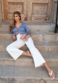 Tony Bianco Bellah Vanilla Sheep Nappa 8.5cm Heels