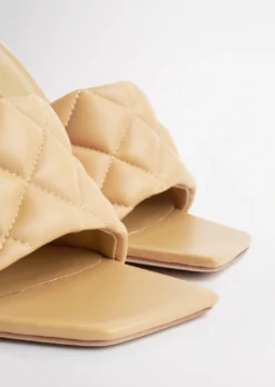 Tony Bianco Betty Honey Sheep Nappa 10.5cm Heels Shoes