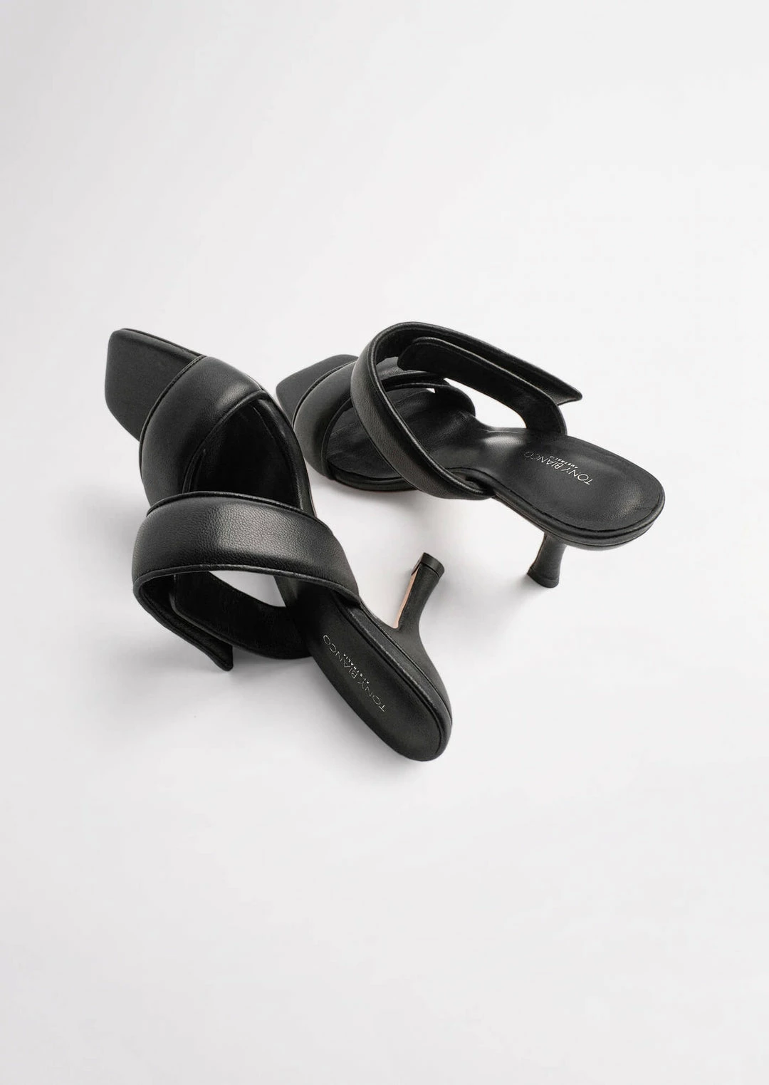 Tony Bianco Bounty Black Sheep Nappa 8.5cm Heels Shoes 7 Tony Bianco Bounty Black Sheep Nappa 8.5cm Heels Shoes