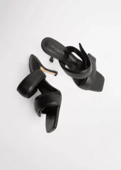 Tony Bianco Bounty Black Sheep Nappa 8.5cm Heels Shoes 9 Tony Bianco Bounty Black Sheep Nappa 8.5cm Heels Shoes