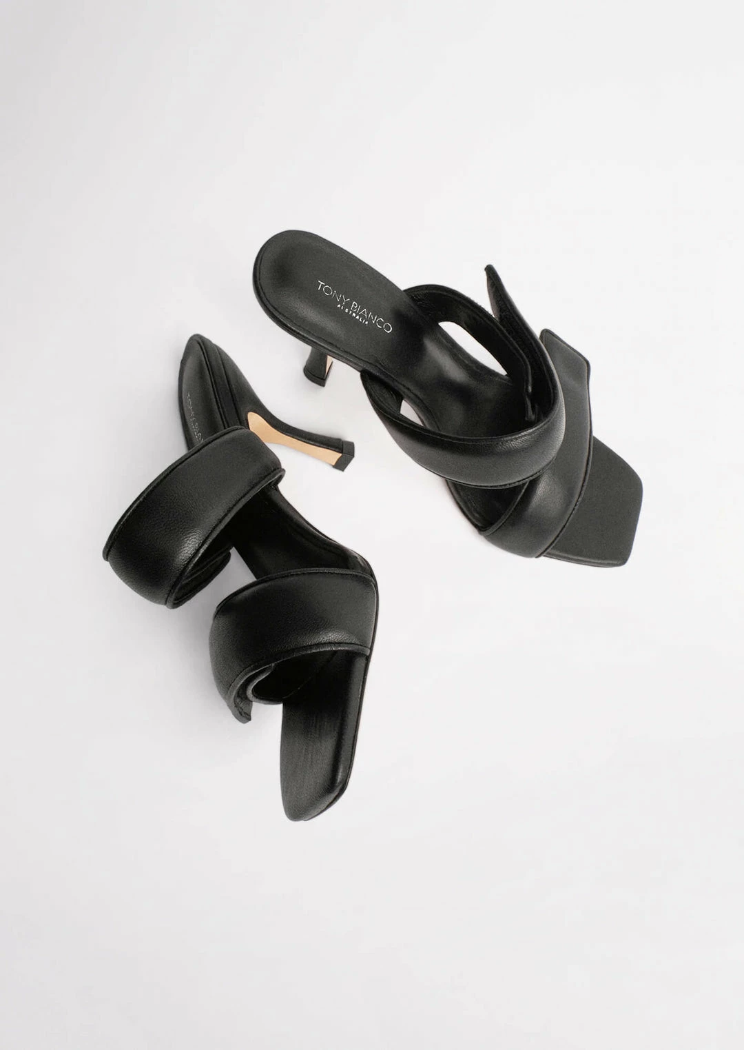 Tony Bianco Bounty Black Sheep Nappa 8.5cm Heels Shoes 5 Tony Bianco Bounty Black Sheep Nappa 8.5cm Heels Shoes