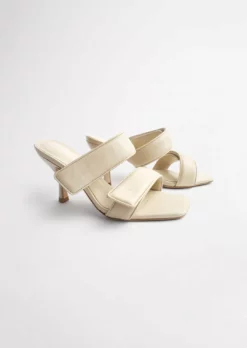 Tony Bianco Bounty Vanilla Sheep Nappa 8.5cm Heels