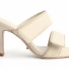 Tony Bianco Bounty Vanilla Sheep Nappa 8.5cm Heels 1 Tony Bianco Bounty Vanilla Sheep Nappa 8.5cm Heels