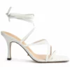 Tony Bianco Hot List Caden White Sheep Nappa 8.5cm Heels 1 Tony Bianco Hot List Caden White Sheep Nappa 8.5cm Heels