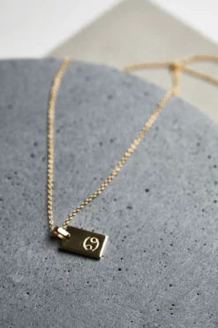 Tony Bianco Gold Cancer Zodiac Necklace Accessories