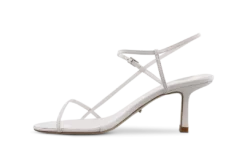 Tony Bianco Hot List Caprice White Kid 7cm Heels