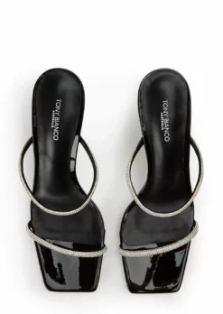 Tony Bianco New Arrivals Chase Black Patent 8.5cm Heels 8 Tony Bianco New Arrivals Chase Black Patent 8.5cm Heels