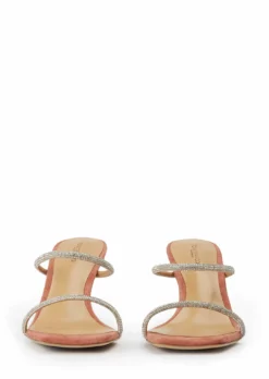 Tony Bianco New Arrivals Chase Rose Suede 8.5cm Heels