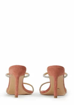 Tony Bianco New Arrivals Chase Rose Suede 8.5cm Heels