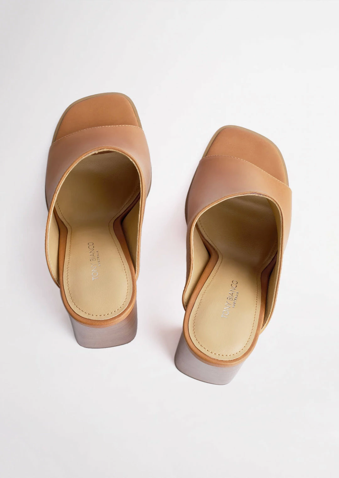 Tony Bianco Shoes Dollie Tan Como 9.5cm Heels 8 Tony Bianco Shoes Dollie Tan Como 9.5cm Heels