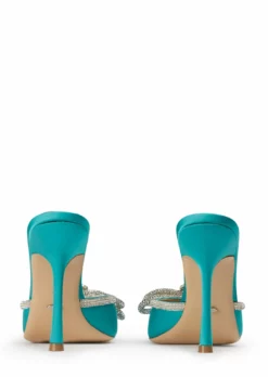 Tony Bianco Ellen Sea Satin 10.5cm Heels New Arrivals