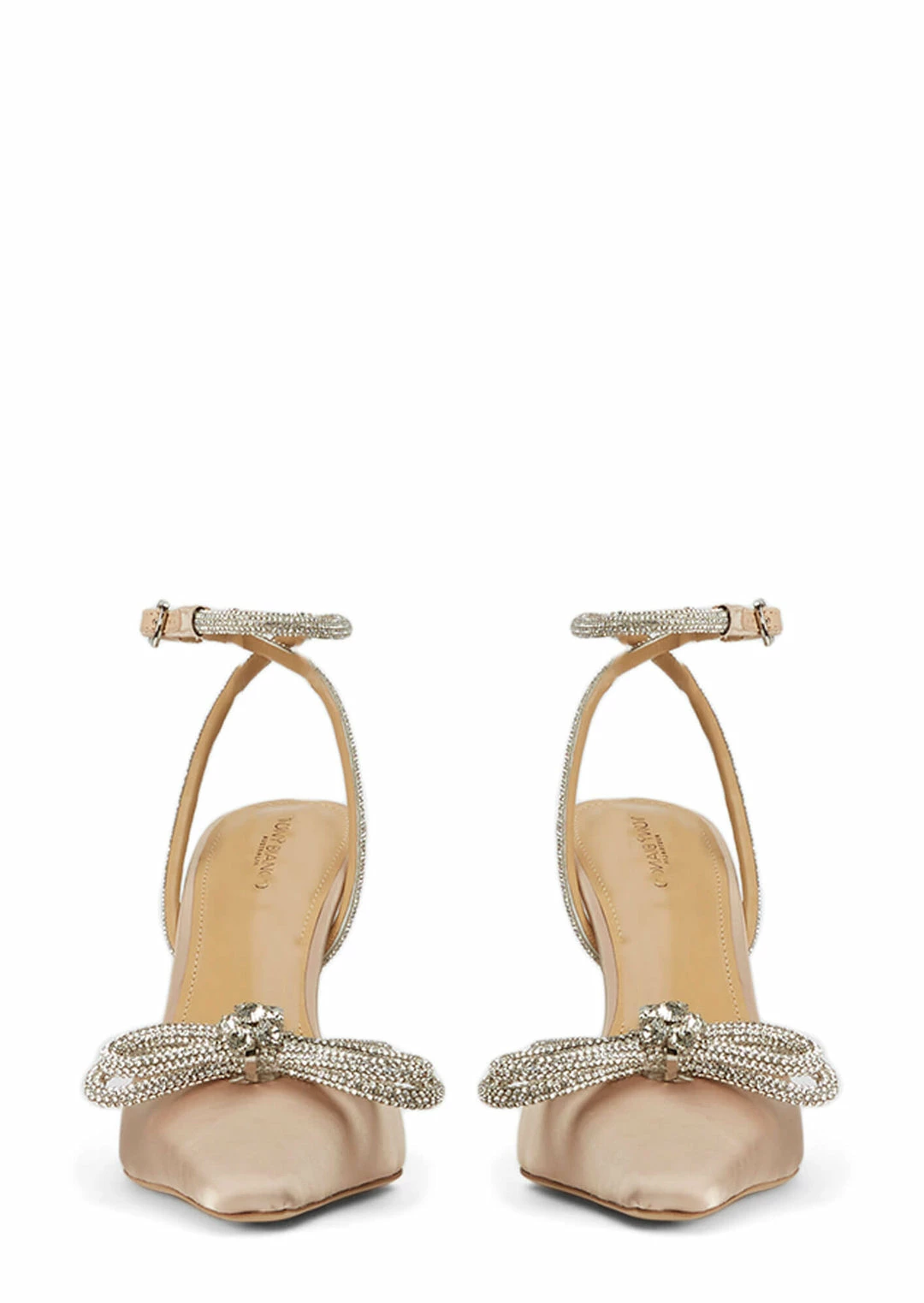 Tony Bianco Eros Nude Satin 10.5cm Heels 4 Tony Bianco Eros Nude Satin 10.5cm Heels