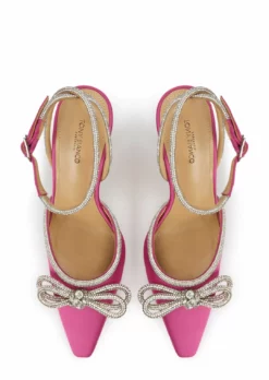 Tony Bianco Eros Pink Satin 10.5cm Heels New Arrivals