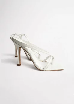 Tony Bianco Best Sellers Faythe White Kid 10.5cm Heels 10 Tony Bianco Best Sellers Faythe White Kid 10.5cm Heels