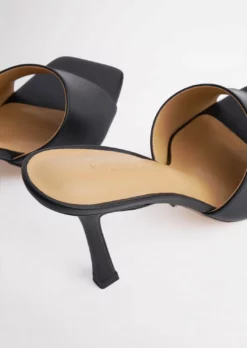 Tony Bianco Shoes Flora Black Como 10.5cm Heels