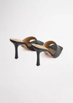 Tony Bianco Shoes Flora Black Como 10.5cm Heels