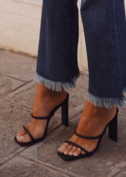 Tony Bianco Best Sellers Florence Black Galaxy 11cm Heels