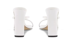 Tony Bianco Florence White Sheep Nappa 11cm Heels Best Sellers