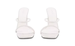 Tony Bianco Florence White Sheep Nappa 11cm Heels Best Sellers