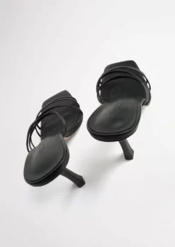 Tony Bianco Foxie Black Kid 10.5cm Heels Best Sellers