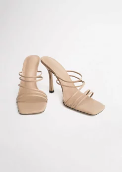 Tony Bianco Foxie Skin Sheep Nappa 10.5cm Heels