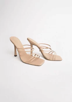 Tony Bianco Foxie Skin Sheep Nappa 10.5cm Heels