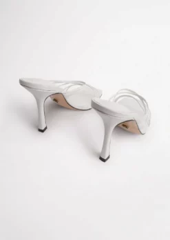 Tony Bianco Best Sellers Foxie White Kid 10.5cm Heels