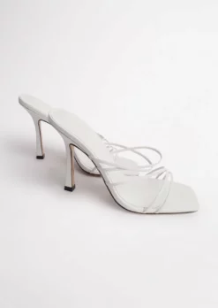 Tony Bianco Best Sellers Foxie White Kid 10.5cm Heels