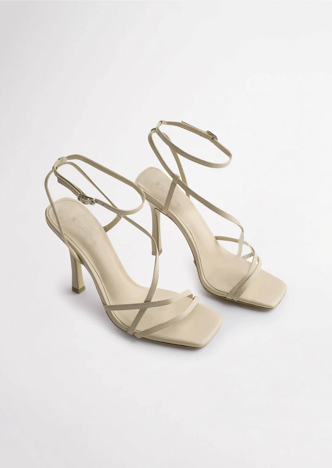 Tony Bianco Franci Vanilla Sheep Nappa 10.5cm Heels 8 Tony Bianco Franci Vanilla Sheep Nappa 10.5cm Heels