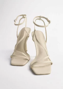 Tony Bianco Franci Vanilla Sheep Nappa 10.5cm Heels 12 Tony Bianco Franci Vanilla Sheep Nappa 10.5cm Heels