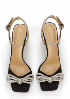 Tony Bianco Franz Black Satin 10.5cm Heels New Arrivals 8 Tony Bianco Franz Black Satin 10.5cm Heels New Arrivals