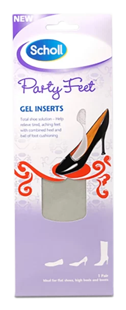 Party Feet Gel Inserts Full Shoe Care