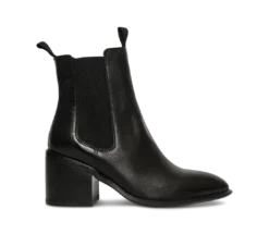 Tony Bianco Hampton Black Calais 7cm Ankle Boots Shoes