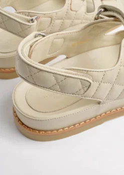 Tony Bianco Hiranni Vanilla Sheep Nappa 3.5cm Sandals Best Sellers