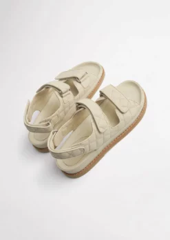 Tony Bianco Hiranni Vanilla Sheep Nappa 3.5cm Sandals Best Sellers