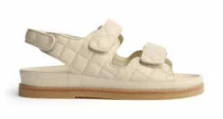 Tony Bianco Hiranni Vanilla Sheep Nappa 3.5cm Sandals Best Sellers