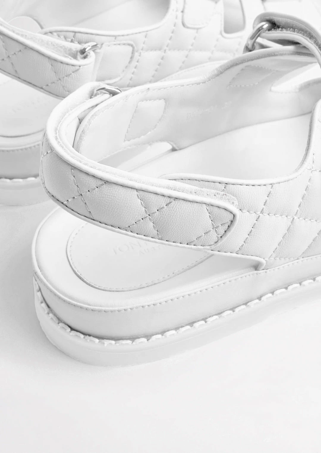 Tony Bianco Hiranni White Sheep Nappa 3.5cm Sandals 9 Tony Bianco Hiranni White Sheep Nappa 3.5cm Sandals