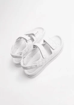 Tony Bianco Hiranni White Sheep Nappa 3.5cm Sandals 14 Tony Bianco Hiranni White Sheep Nappa 3.5cm Sandals