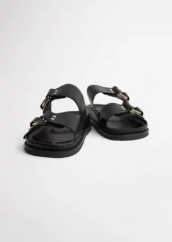 Tony Bianco Hunter Black Como 5cm Sandals 15 Tony Bianco Hunter Black Como 5cm Sandals