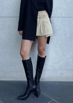 Tony Bianco Kortez Black Venice 9.5cm Calf Boots