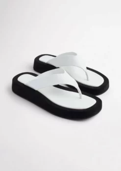 Tony Bianco Best Sellers Ives Milk Capretto 3.5cm Sandals