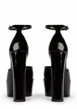 Tony Bianco Hot List Jayze Black Patent 14cm Heels