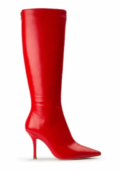 Tony Bianco Kortez Cherry Nappa 9.5cm Calf Boots Shoes