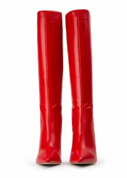 Tony Bianco Kortez Cherry Nappa 9.5cm Calf Boots Shoes