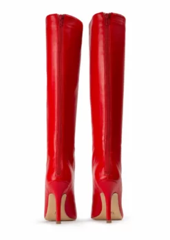 Tony Bianco Kortez Cherry Nappa 9.5cm Calf Boots Shoes