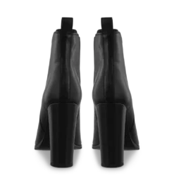 Tony Bianco Leigh Black Como 10.3cm Ankle Boots Shoes