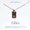 Tony Bianco Accessories Gold Libra Zodiac Necklace